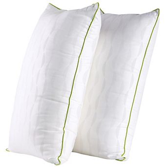 King Size Bed Pillows Set of 2 Adjustable Soft Down Alternative Fill Hotel Quality