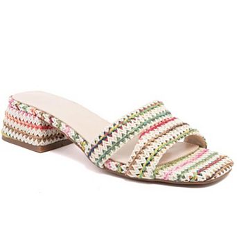 Women's Open Toe Block Heel Sandles