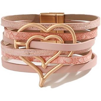 Boho Leather Wrap Bracelet