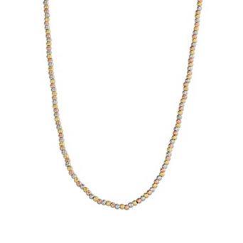 Sterling Silver Dorissa Rose Gold - Gold - Silver Sterling Silver Necklace