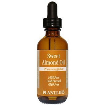 Plantlife Sweet Almond Carrier Oil for Decorative Aroma Blending, 2 oz