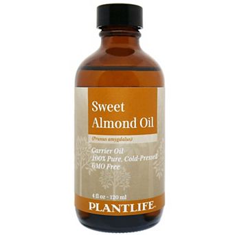 Plantlife Sweet Almond Carrier Oil for Decorative Aroma Blending, 4 oz