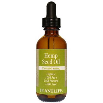 Plantlife Organic Hemp Seed Carrier Oil for Decorative Aroma Blending, 2 oz