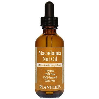 Plantlife Organic Macadamia Nut Carrier Oil for Decorative Aroma Blending, 2 oz