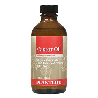 Plantlife Organic Castor Carrier Oil for Decorative Aroma Blending, 4 oz