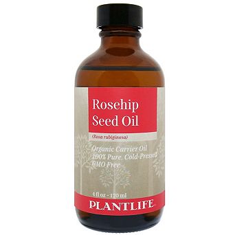 Plantlife Organic Rosehip Seed Carrier Oil for Decorative Aroma Blending, 4 oz