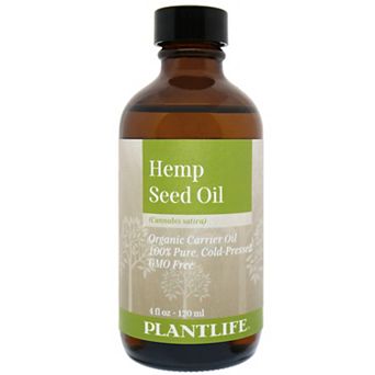 Plantlife Organic Hemp Seed Carrier Oil for Decorative Aroma Blending, 4 oz