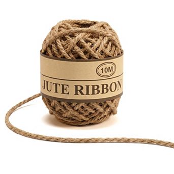 1 pc Natural Jute Twine for Gift Wrapping 10.9 Yards