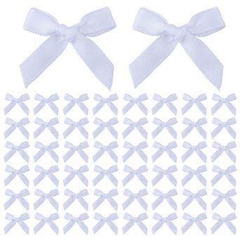 Pre-Made Mini Satin Bows for Gift Wrapping