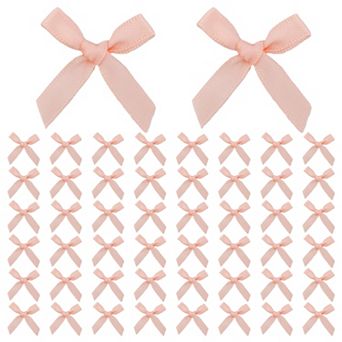 Pre-Made Mini Satin Bows for Gift Wrapping