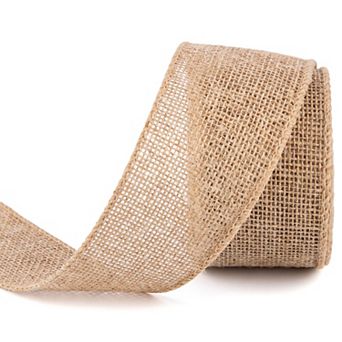 1 pc Faux Burlap Ribbon for Gift Wrapping