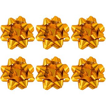 Pre-Made Star Gift Bows for Gift Wrapping