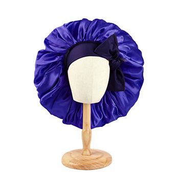 Women's Silk Bonnet for Sleeping Satin Lined Hair Bonnet Twist Elastic Band