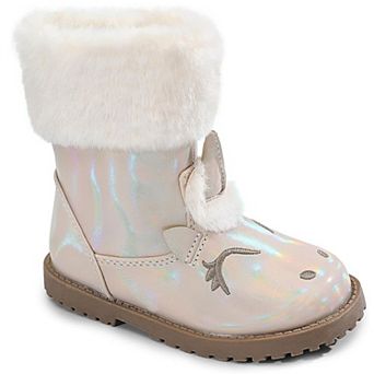 HOMEHOT Girls Cute Warm Boots