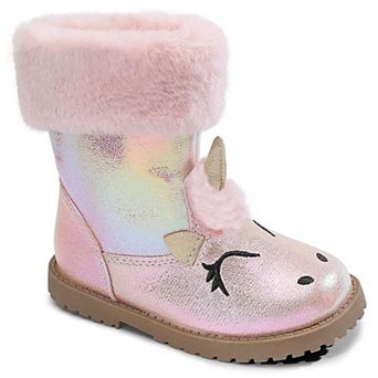 HOMEHOT Girls Cute Warm Boots