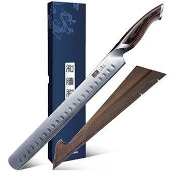 HOSHANHO 12-Inch Carving Slicing Brisket Knife with Magnetic Sheath