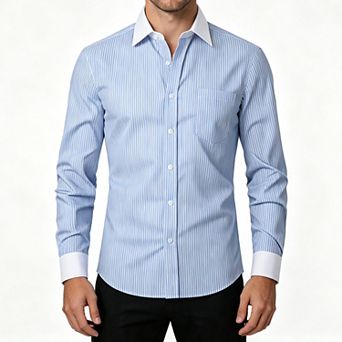 Men's Casual Long-Sleeve Business Shirt