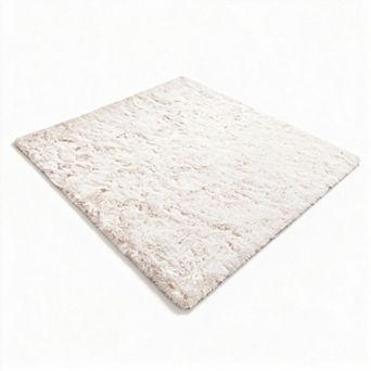 Plush Heated Floor Mat Soft Fluffy Electric Heating Carpet