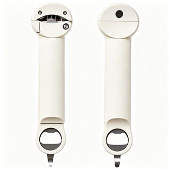 Stainless Steel Adjustable Cap Screwer Set Of 2 Bottle & Can Opener