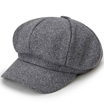 Womens Classic Newsboy Cap Soft Textured Baker Boy Hat for Everyday Wear