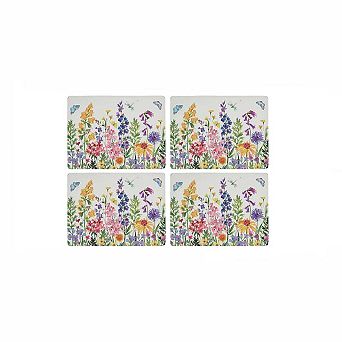 Wildflowers Set of 4 Placemats 15.7" x 11.7"