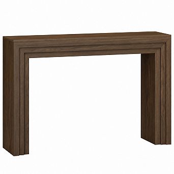 Gikpal 43" Entryway Table, Wood Narrow Console Table with Storage Behind Couch Sofa Table