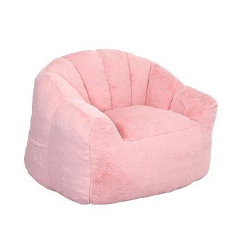 Eazegath Giant High-Density Foam Bean Bag Chair Lazy Sofa with Armrests