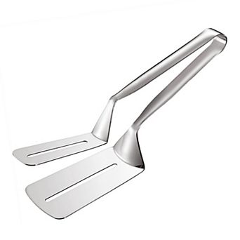 Stainless Steel Double-sided Spatula Turner Cooking Tongs