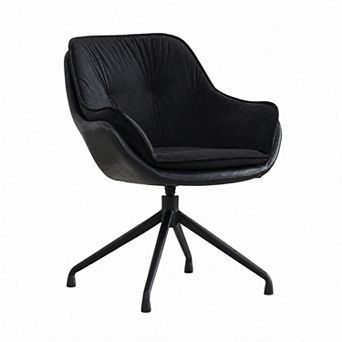 Storycute High Back Faux Leather Executive Office Chair with Lumbar Support
