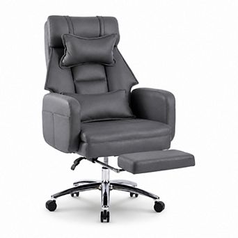 Storycute Ergonomic High Back Office Chair with Lumbar Support Headrest and Footrest