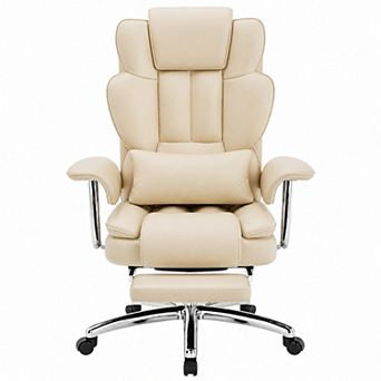 Storycute Big and Tall PU Leather Executive Office Chair with 500 lb Capacity and High Back
