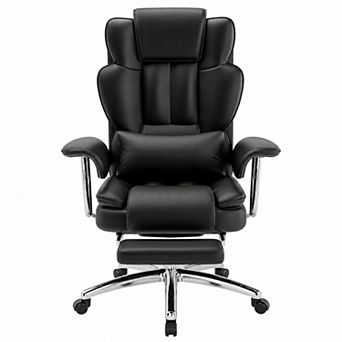 Storycute Big and Tall PU Leather Executive Office Chair with 500 lb Capacity and High Back