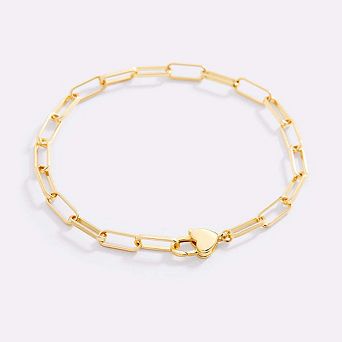 Heart Padlock Bracelet