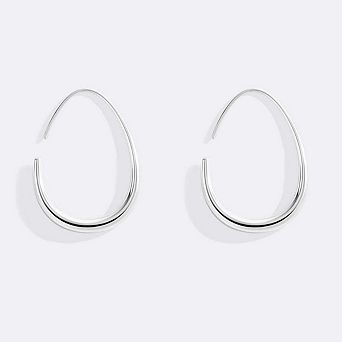Fluid Hoop Earrings
