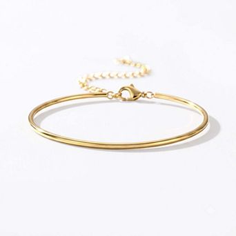 Solid Bar Cuff Bracelet