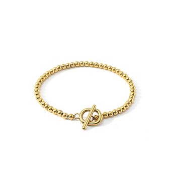 Toggle Clasp Beaded Bracelet