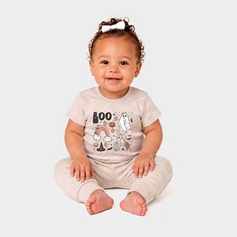 Halloween Cluster - Infant Jogger Pant Crew Set