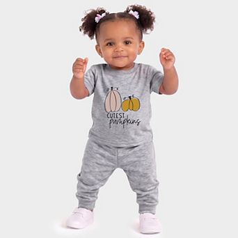 Cutest Pumpkins - Infant Jogger Pant Crew Set