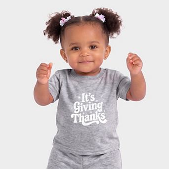 Its Giving Thanks - Infant Jogger Pant Crew Set