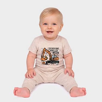 I'm Digging Halloween - Infant Jogger Pant Crew Set