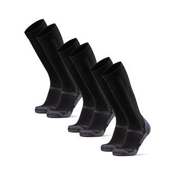 Merino Wool Thermal Hiking Socks 3-Pack Heavy Cushion Arch Support