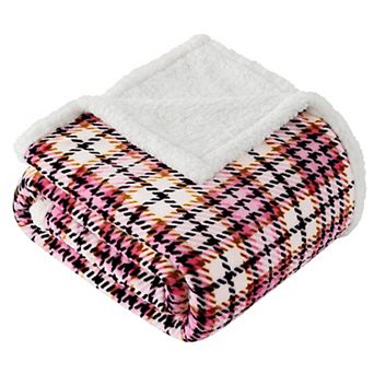Fuzzy Soft Fleece Sherpa Throw Blanket Cozy Warm Microfiber