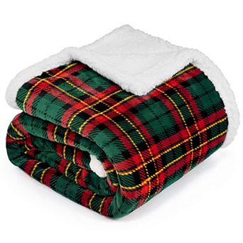 Fuzzy Soft Fleece Sherpa Throw Blanket Cozy Warm Microfiber