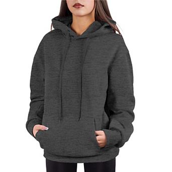 Oversized Fleece Pullover Hoodie Women Soft Cozy