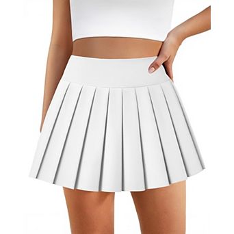 Women's Pleated Tennis Skort with Pockets