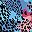 Blue Pink Leopard