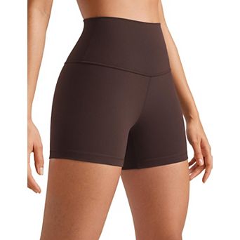 Biker Shorts 4" Soft High Waisted Women