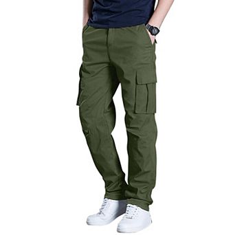 Men's Cargo Stretch Joggers 6 Pockets