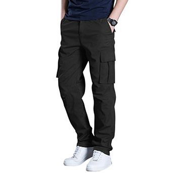 Men's Cargo Stretch Joggers 6 Pockets