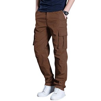 Men's Cargo Stretch Joggers 6 Pockets